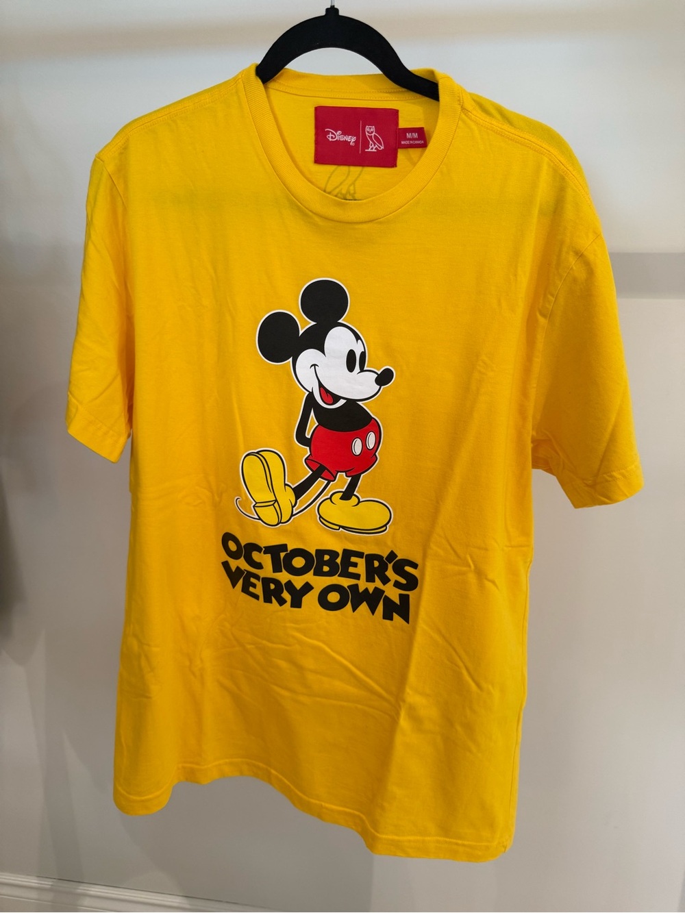 Disney Yellow Mickey Mouse "October's Very Own" T-Shirt
